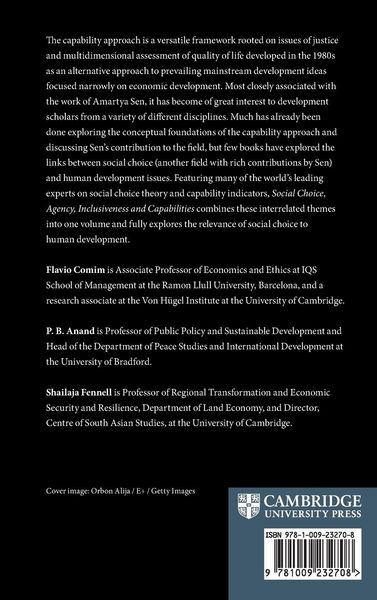 Produktbild: Social Choice, Agency, Inclusiveness and Capabilities
