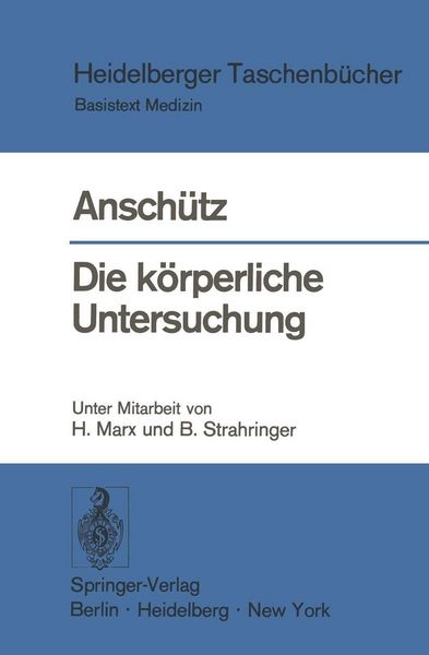Produktbild: Die k&ouml;rperliche Untersuchung.