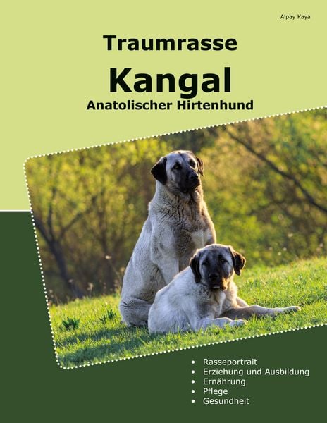 Traumrasse Kangal, Taschenbuch von Alpay Kaya, BoD – Books on Demand, 9783769389562