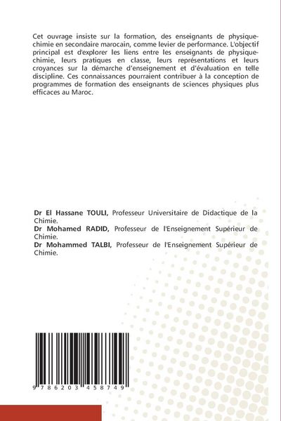 Produktbild: G&eacute;n&eacute;ralit&eacute;s sur l'enseignement-apprentissage de la physique-chimie