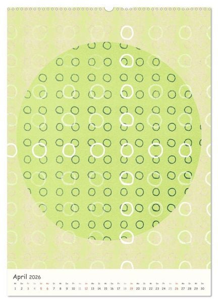 Produktbild: Punkt Punkt Punkt (Wandkalender 2026 DIN A2 hoch), CALVENDO Monatskalender