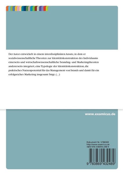 Produktbild: Everything for sale? Zum Verh&auml;ltnis von branding und Identit&auml;tskonstruktion