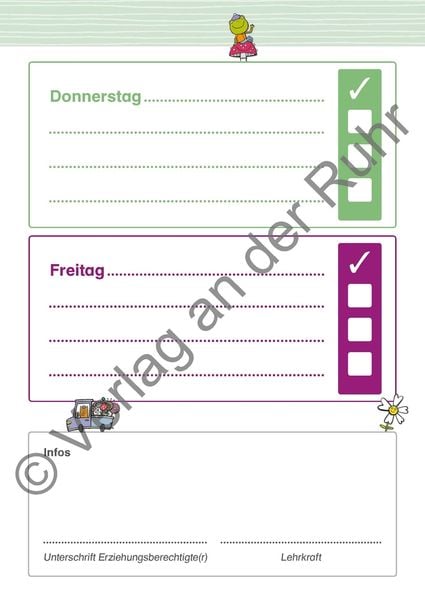 Produktbild: Meine Hausaufgaben - Ein Heft f&uuml;r die 1. Klasse