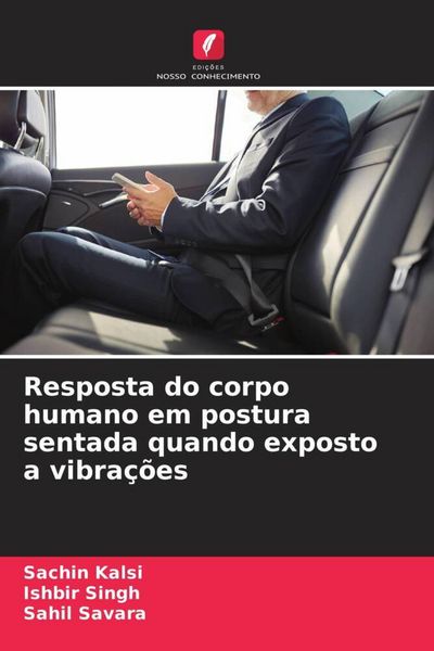 Produktbild: Resposta do corpo humano em postura sentada quando exposto a vibra&ccedil;&otilde;es