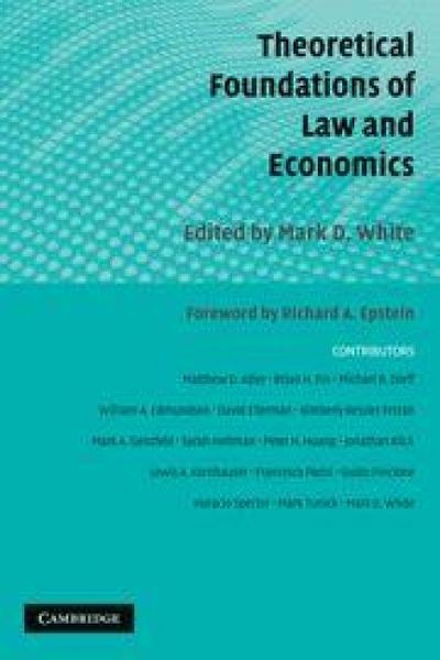 Produktbild: Theoretical Foundations of Law and Economics