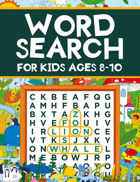 Produktbild: Word Search for Kids Ages 8-10