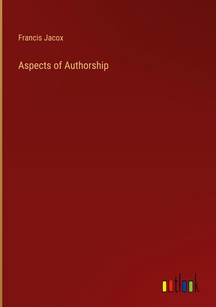 Produktbild: Aspects of Authorship