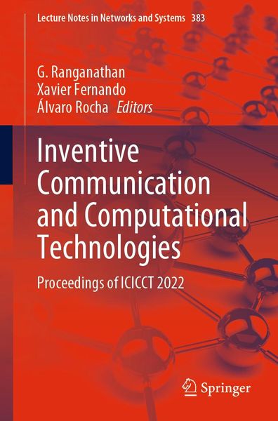 Produktbild: Inventive Communication and Computational Technologies