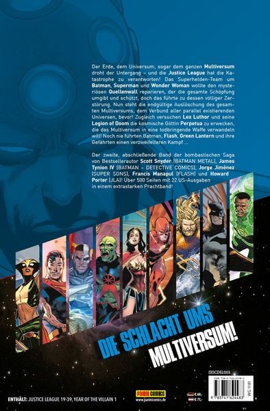 Produktbild: Justice League von Scott Snyder (Deluxe-Edition)