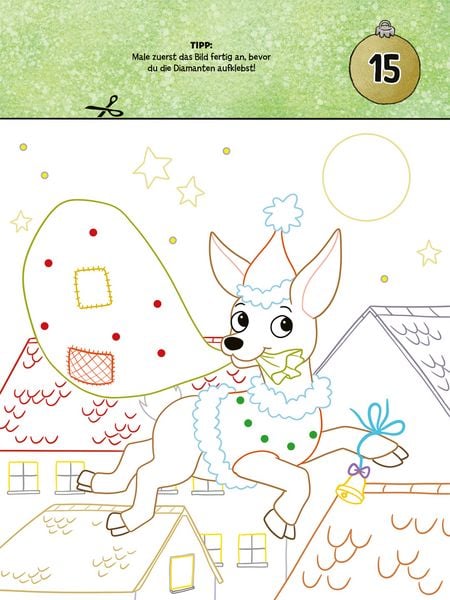 Produktbild: Diamond-Sticker-Adventskalender