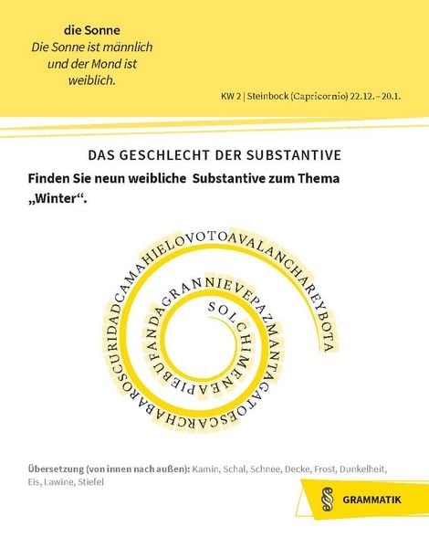 Produktbild: Langenscheidt Sprachkalender Spanisch 2026