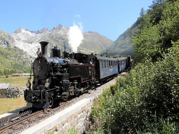 Produktbild: CALVENDO Puzzle Furka Dampfbahn | 1000 Teile Lege-Gr&ouml;&szlig;e 64x48cm Foto-Puzzle f&uuml;r gl&uuml;ckliche Stunden