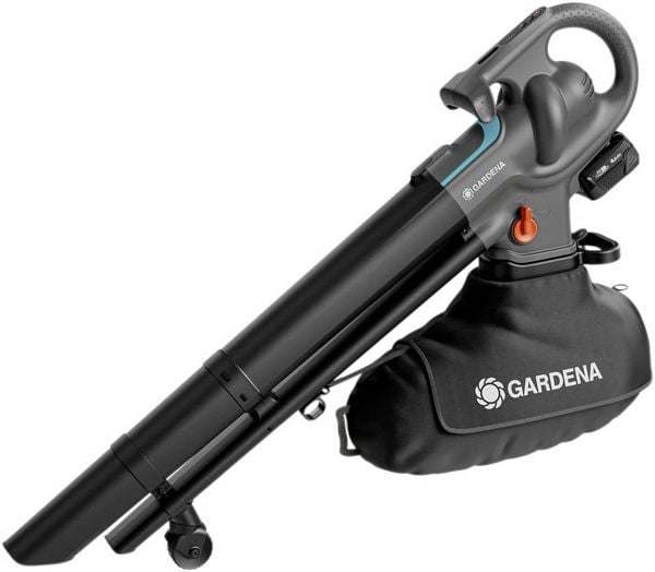 Produktbild: GARDENA 14895-20 PowerJetCollect Ready-To-Use Laubbl&auml;ser inkl. Akku 18V