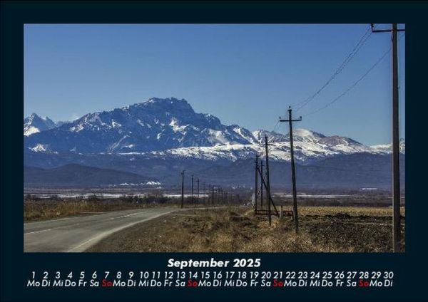 Produktbild: Bergige Welten 2025 Fotokalender DIN A5