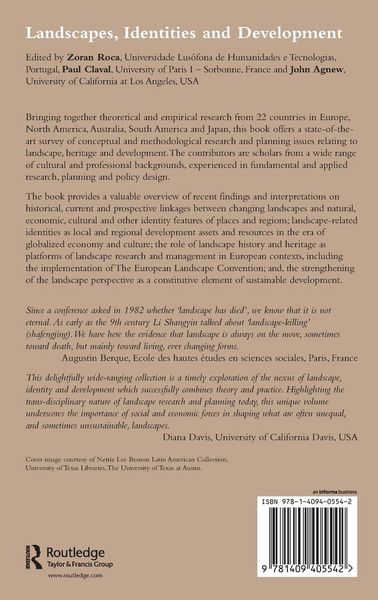 Produktbild: Landscapes, Identities and Development