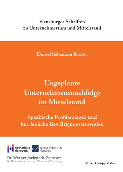 Produktbild: Ungeplante Unternehmensnachfolge im Mittelstand
