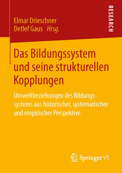 Produktbild: Das Bildungssystem und seine strukturellen Kopplungen