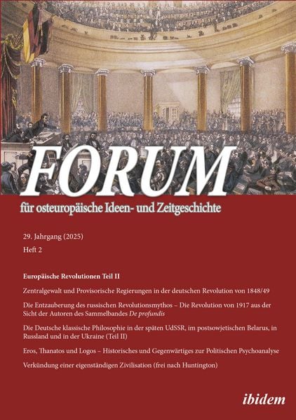 Produktbild: Forum f&uuml;r osteurop&auml;ische Ideen- und Zeitgeschichte