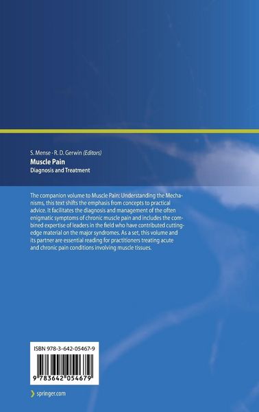 Produktbild: Muscle Pain: Diagnosis and Treatment