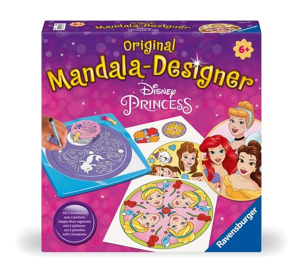 Produktbild: Mandala-Designer Midi - Disney Prinzessinnen
