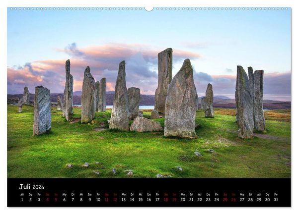 Produktbild: Schottland zum Verlieben (hochwertiger Premium Wandkalender 2026 DIN A2 quer), Kunstdruck in Hochglanz