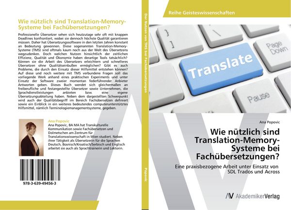 Produktbild: Wie n&uuml;tzlich sind Translation-Memory- Systeme bei Fach&uuml;bersetzungen?
