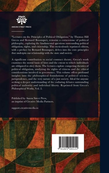 Produktbild: Lectures on the Principles of Political Obligation