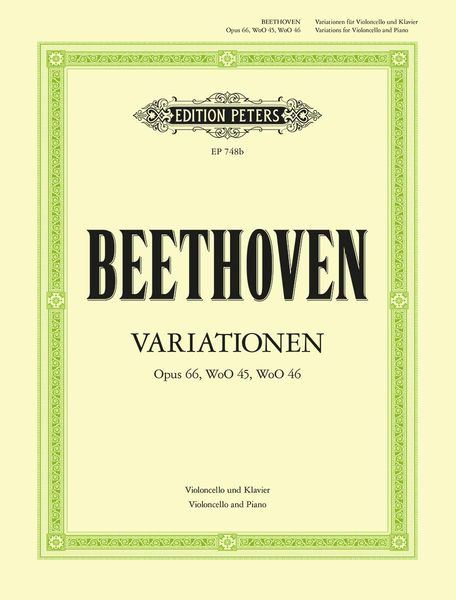 Produktbild: Beethoven, L: Complete Variations for Violoncello and Piano