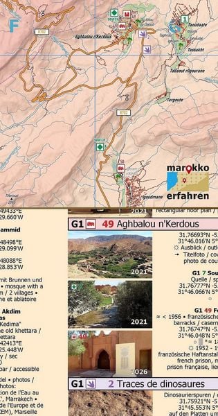 Produktbild: O10: Tinghir - Tinejdad - Goulmima - Oued Todgha + Stra&szlig;e der Kasbahs IV + GPS-Waypoints