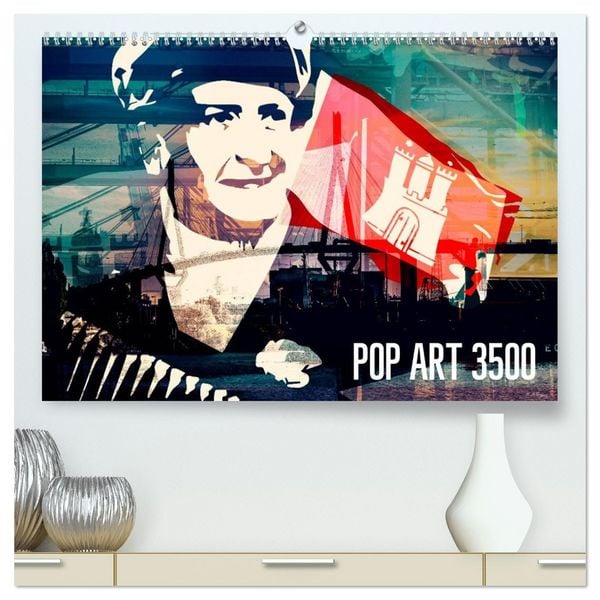 Produktbild: POP ART 3500 (hochwertiger Premium Wandkalender 2026 DIN A2 quer), Kunstdruck in Hochglanz