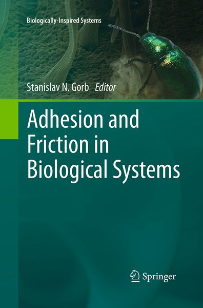 Produktbild: Adhesion and Friction in Biological Systems