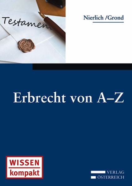 Produktbild: Erbrecht von A-Z