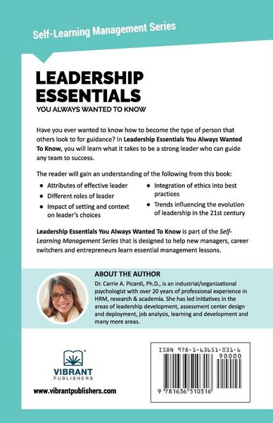 Produktbild: Leadership Essentials You Always Wanted To Know