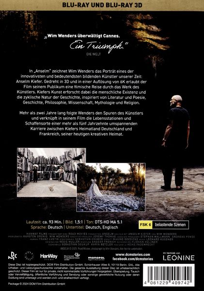 Anselm - Das Rauschen der Zeit (+ Blu-ray 3D)