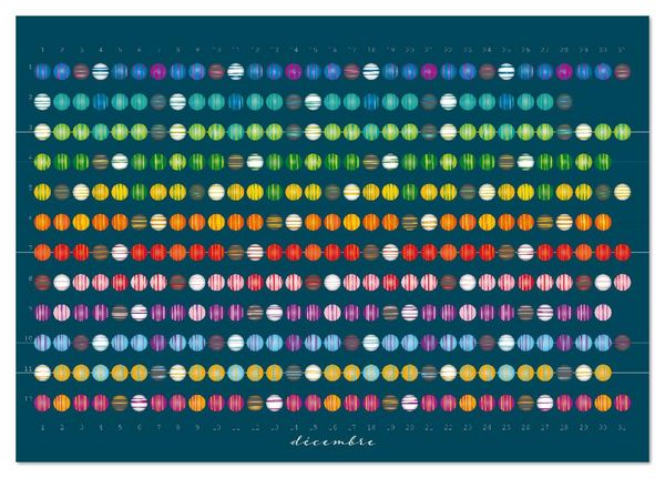 Produktbild: Une perle pour chaque jour (Calendrier de bureau 2026 DIN A5 vertical), CALVENDO calendrier mensuel