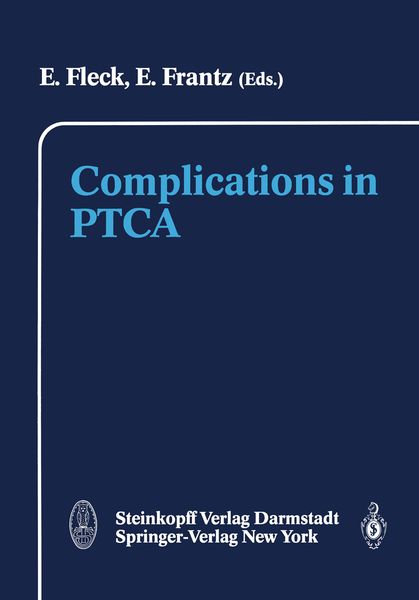 Produktbild: Complications in PTCA