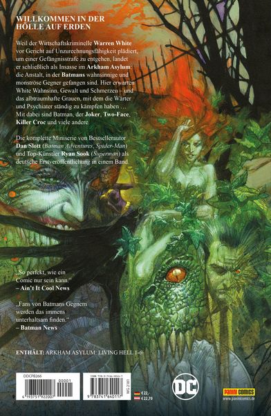 Produktbild: Arkham Asylum: Living Hell
