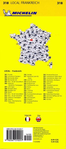 Produktbild: Michelin Loire-Tal
