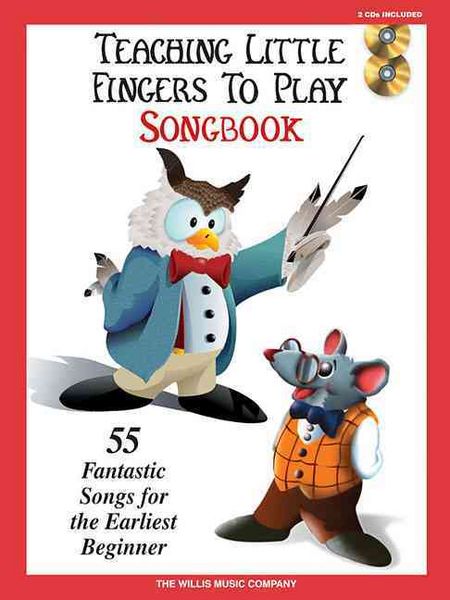 Produktbild: Teaching Little Fingers to Play Songbook: 55 Fantastic Songs for the Earliest Beginner (Book/Online Audio)