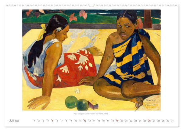 Produktbild: Klassische Moderne 2026 - Mit Kunst durchs Jahr (Wandkalender 2026 DIN A2 quer), CALVENDO Monatskalender
