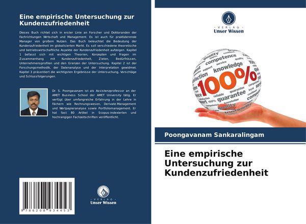 Eine empirische Untersuchung zur Kundenzufriedenheit, Taschenbuch von Poongavanam Sankaralingam, Verlag Unser Wissen, 9786208934453