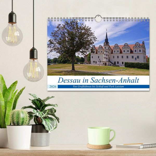 Produktbild: Dessau in Sachsen-Anhalt (Wandkalender 2026 DIN A4 quer), CALVENDO Monatskalender