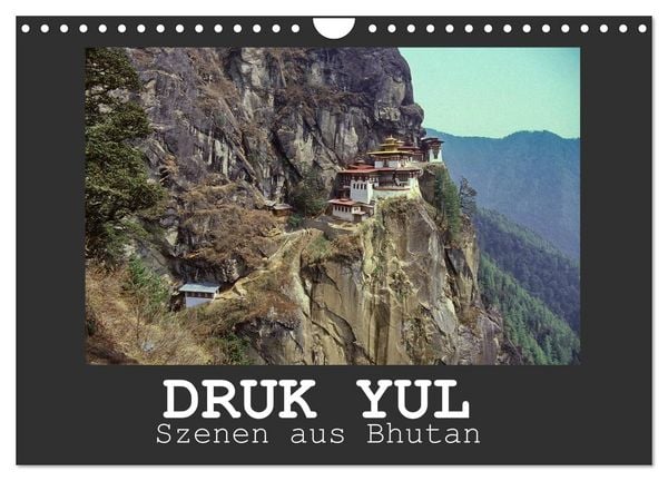 Produktbild: Druk Yul - Szenen aus Bhutan (Wandkalender 2026 DIN A4 quer), CALVENDO Monatskalender