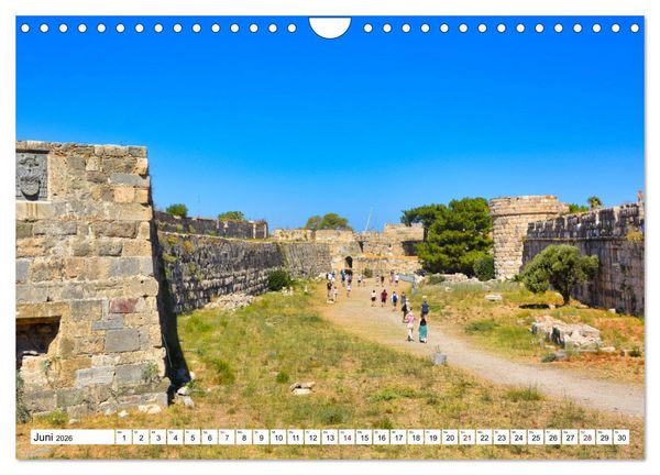 Produktbild: Kos - zauberhafte Insel des Dodekanes (Wandkalender 2026 DIN A4 quer), CALVENDO Monatskalender