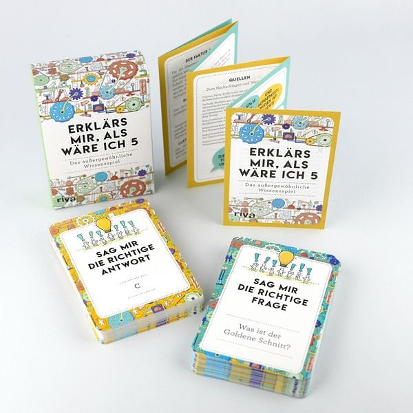 Produktbild: Erkl&auml;rs mir, als w&auml;re ich 5 &ndash; Das au&szlig;ergew&ouml;hnliche Wissensspiel