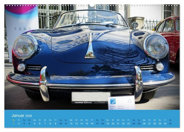 Produktbild: Porsche Classics (Wandkalender 2026 DIN A2 quer), CALVENDO Monatskalender