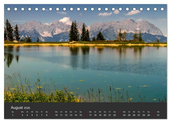 Produktbild: Der Wilde Kaiser, das Kletterparadies bei Kitzb&uuml;hel (Tischkalender 2026 DIN A5 quer), CALVENDO Monatskalender