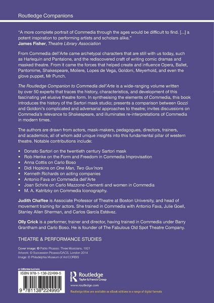 Produktbild: The Routledge Companion to Commedia dell'Arte