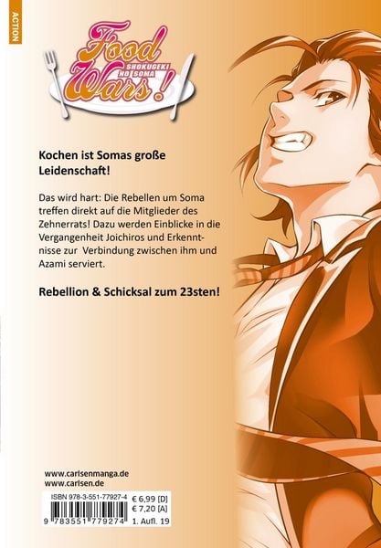 Produktbild: Food Wars - Shokugeki No Soma 23