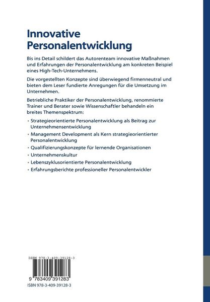 Produktbild: Innovative Personalentwicklung